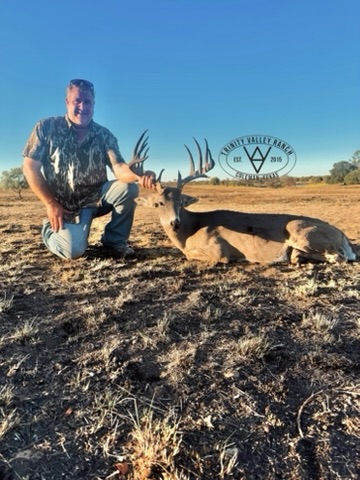 Trinity Valley Ranch trophy whitetail harvest 1
