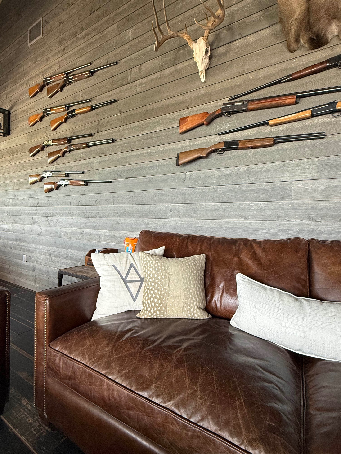 The Saloon — heritage gun wall